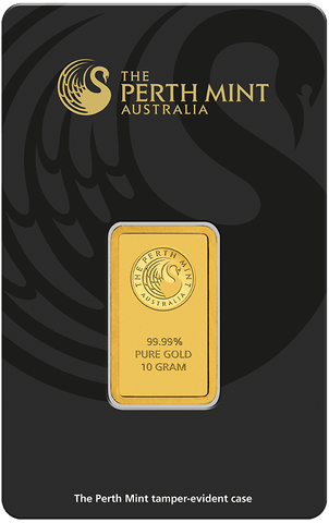 10 Gram Gold Perth Mint Minted Bar