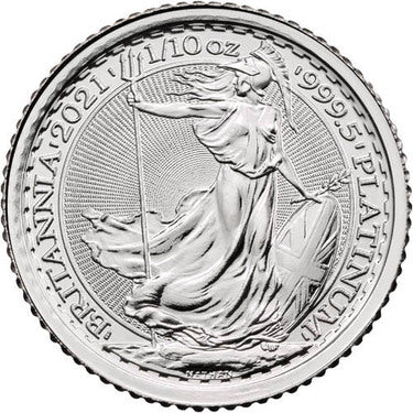 1/10 Troy Ounce Platinum Royal Mint Britannia Coin