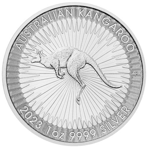 1 Troy Ounce Silver Perth Mint Kangaroo Coin '2023'