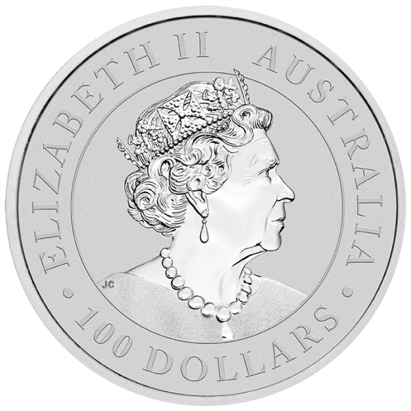 1 Troy Ounce Platinum Perth Mint Kangaroo Coin '2022'