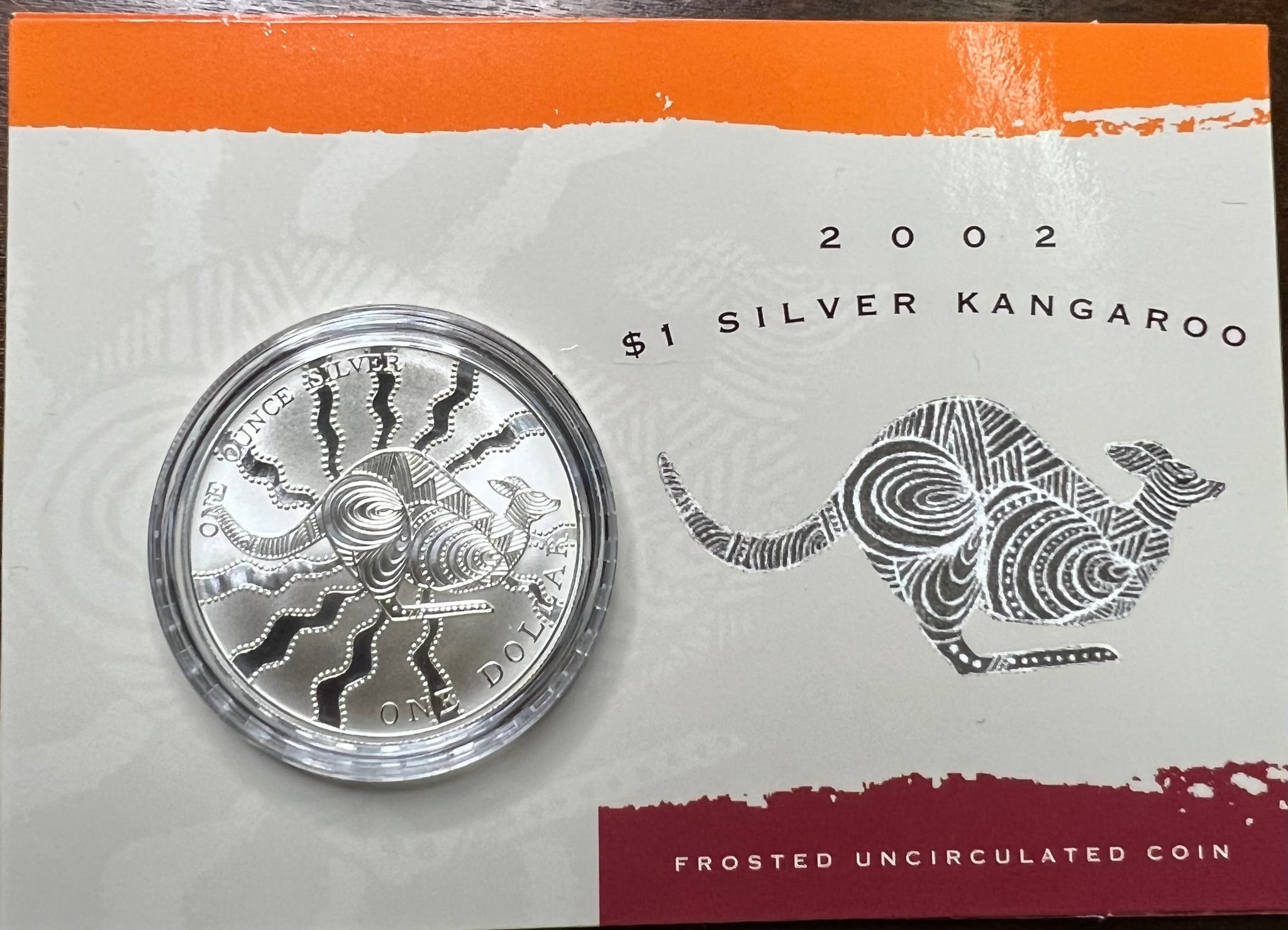 1 Troy Ounce RAM $1 SILVER ROO COIN (2002)