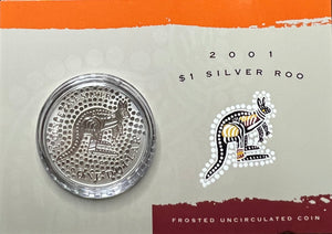 1 Troy Ounce RAM $1 SILVER ROO COIN (2001)