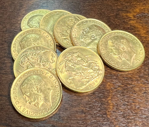 Full Sovereign Gold Coin (Random Year)
